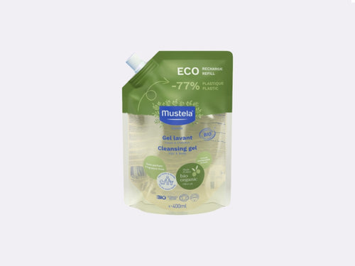 Eco-Refill for Organic Certified Cleansing Gel, body and hair - Mustela Multi-market - 1