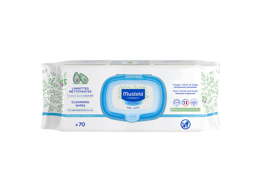 Cleansing Wipes with Avocado - Mustela Multi-market - 1