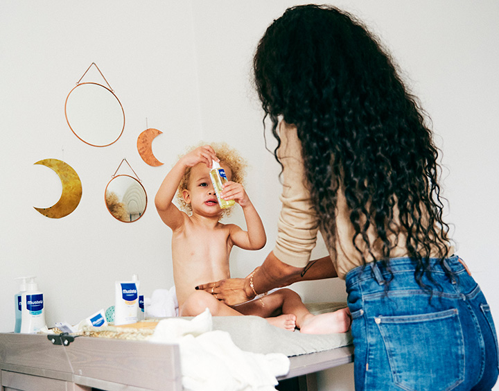 Producto de baño orgánico bebé y recién nacido, tratamiento orgánico bebés