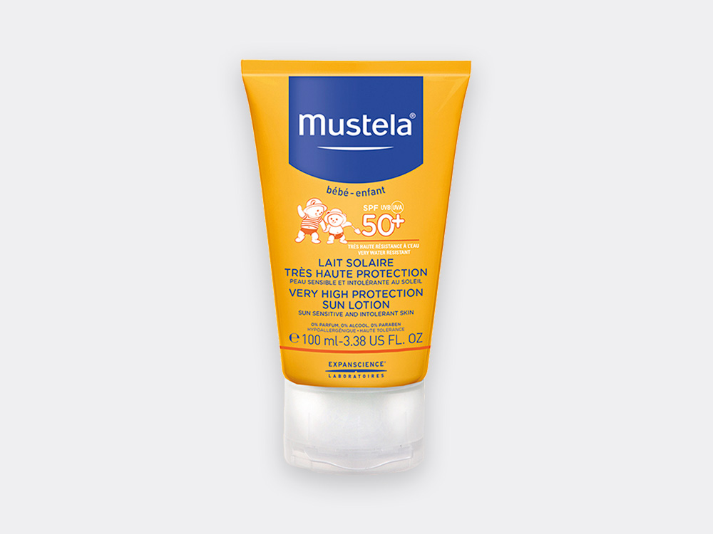 mustela very high protection sun lotion spf 50 200 ml