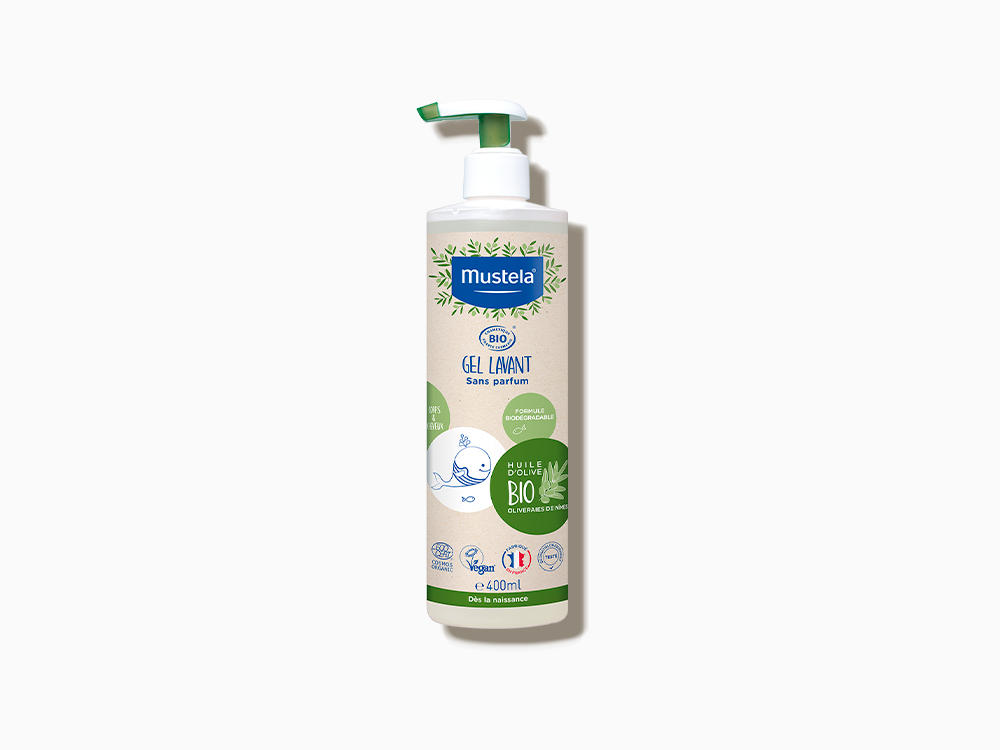 Gel de ducha orgánico 2 en 1: Gel de ducha para bebé y niño