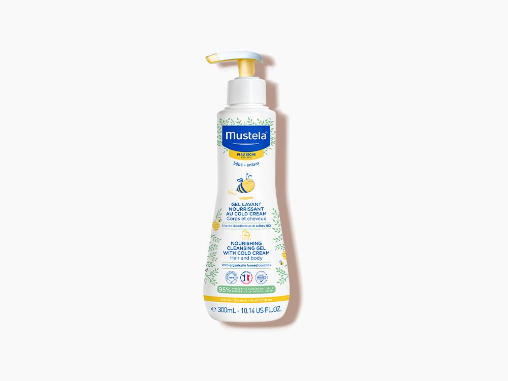 Gel de Limpieza Nutritivo para Bebés Mustela - Gel de Baño y Cabello para  Bebés