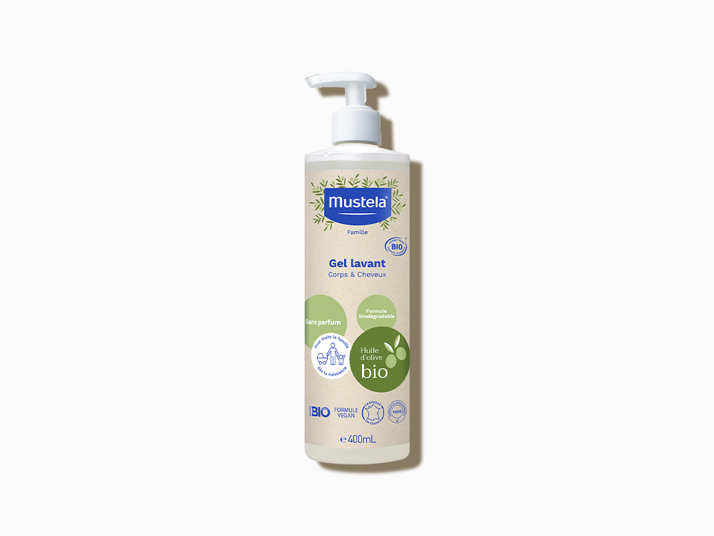 Mustela Organic Cleansing Gel 400ml Mustela Organic Cleansing Gel 400ml