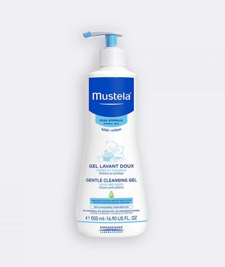 Mustela Gentle Cleansing gel for babies with normal skin