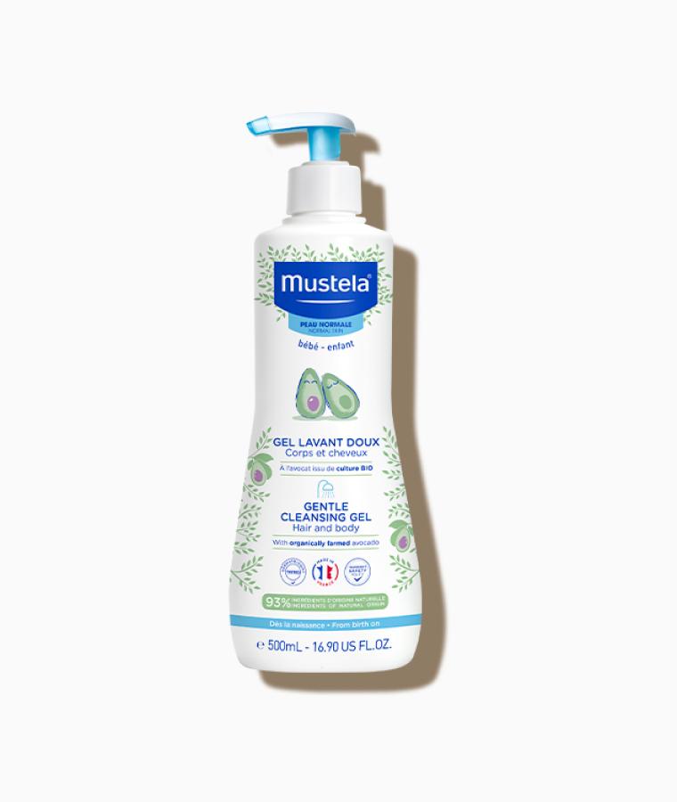 Mustela eau nettoyante sans rinçage - flacon pompe 300 ml