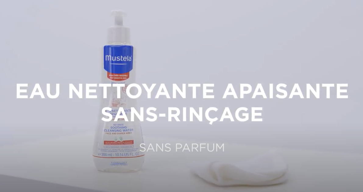 Eau nettoyante apaisante sans rinçage bébé - Soin naturel